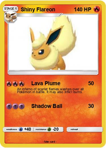 Pokemon Shiny Flareon