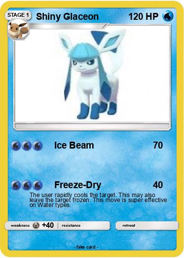 Pokemon Shiny Glaceon