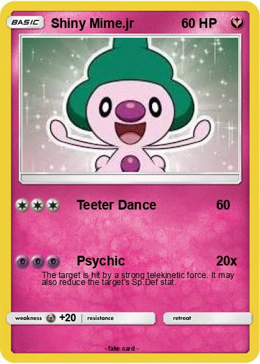 Pokemon Shiny Mime.jr