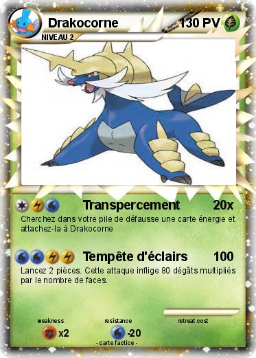 Pokemon Drakocorne