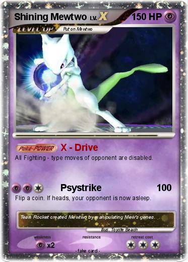 Pokemon Shining Mewtwo