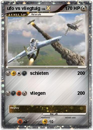 Pokemon ufo vs vliegtuig