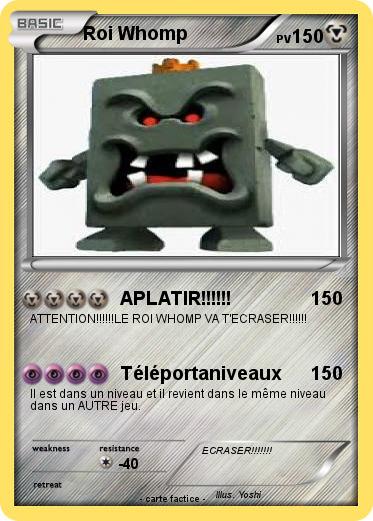 Pokemon Roi Whomp