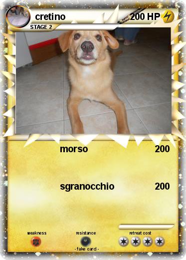 Pokemon cretino