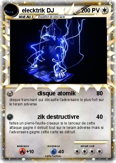Pokemon elecktrik DJ