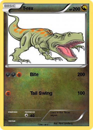 Pokemon T-rex