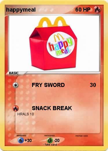 Pokemon happymeal