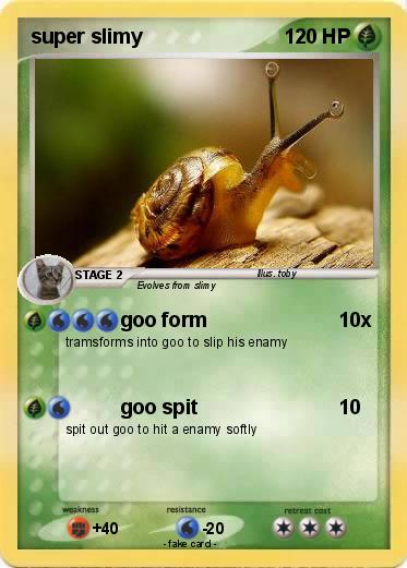 Pokemon super slimy