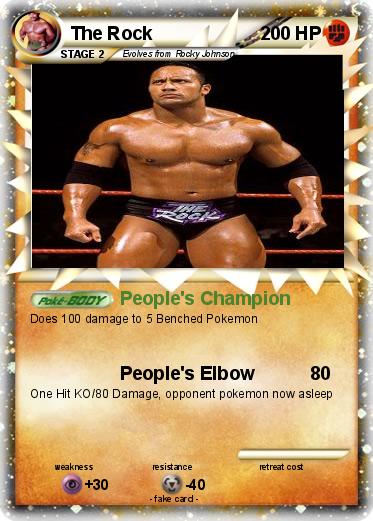 Pokemon The Rock