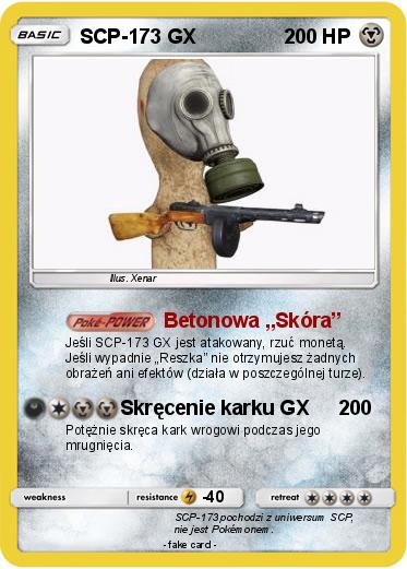 Pokemon SCP-173 GX