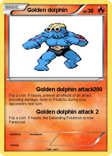 Pokemon Golden dolphin