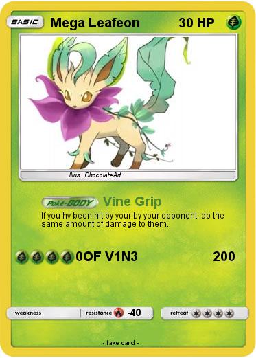 Pokemon Mega Leafeon