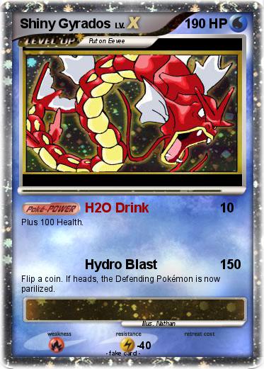 Pokemon Shiny Gyrados