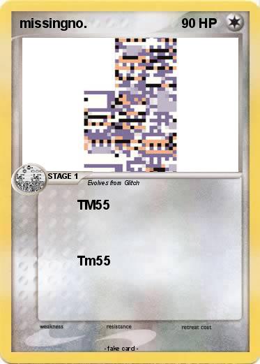 Pokemon missingno.