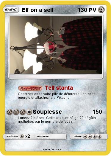 Pokemon Elf on a self