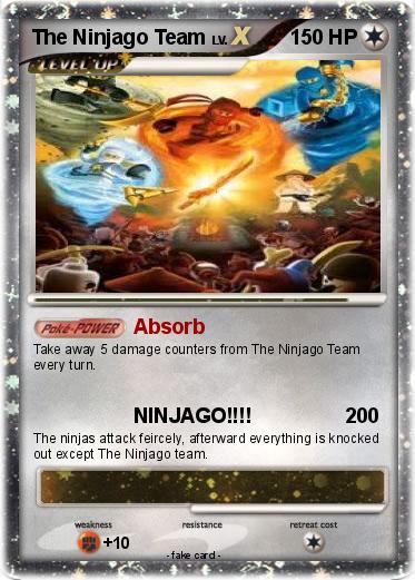 Pokemon The Ninjago Team