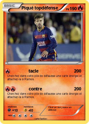 Pokemon Piqué topdéfense