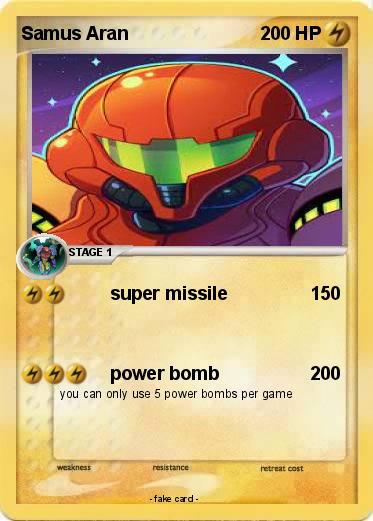 Pokemon Samus Aran