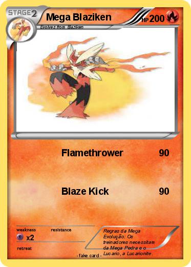Pokemon Mega Blaziken