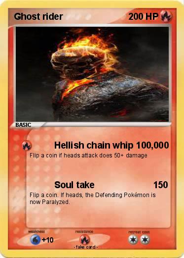 Pokemon Ghost rider
