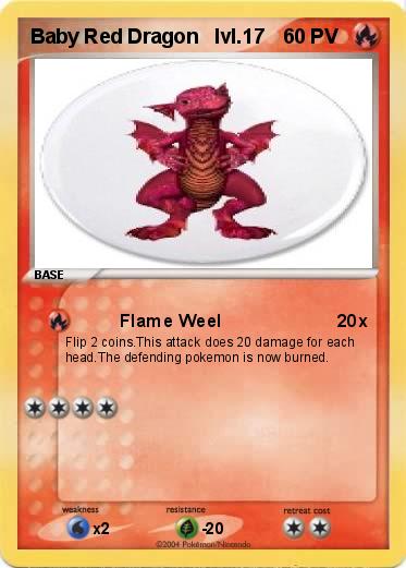 Pokemon Baby Red Dragon   lvl.17