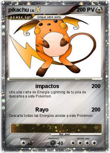 Pokemon pikachu