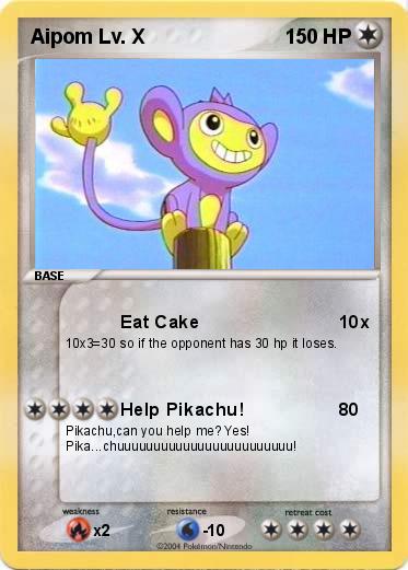 Pokemon Aipom Lv. X