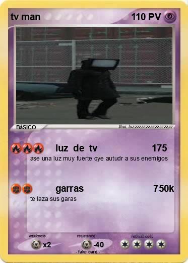 Pokemon tv man