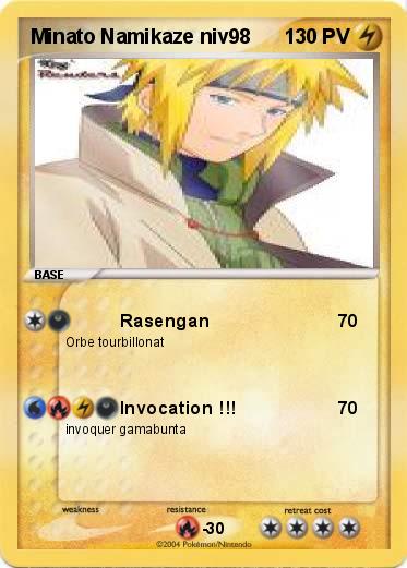 Pokemon Minato Namikaze niv98                               