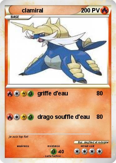 Pokemon clamiral