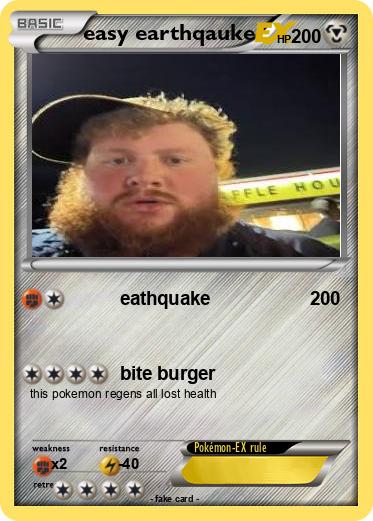 Pokemon easy earthqauke