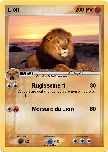 Pokemon Lion