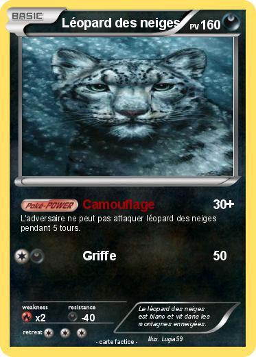 Pokemon Léopard des neiges