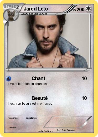 Pokemon Jared Leto