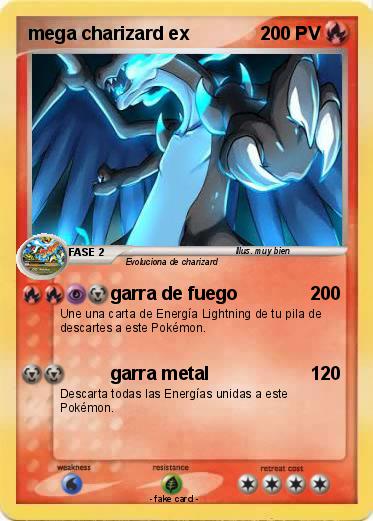 Pokemon mega charizard ex