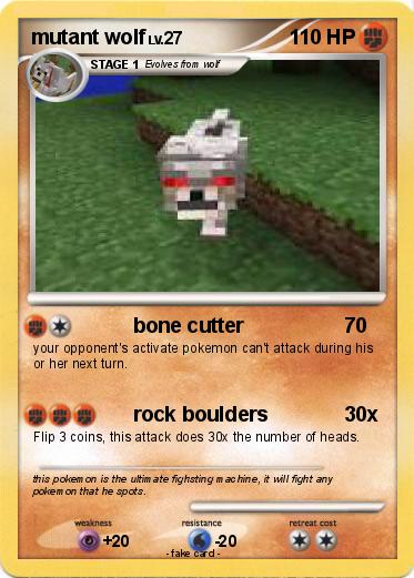Pokemon mutant wolf
