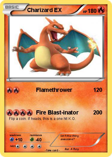 Pokemon Charizard EX