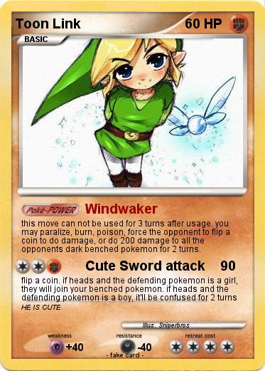 Pokemon Toon Link