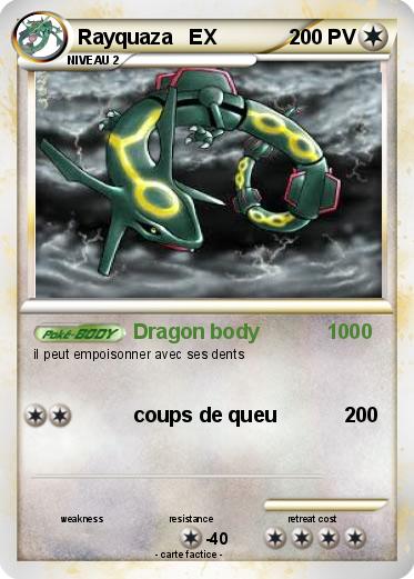 Pokemon Rayquaza   EX