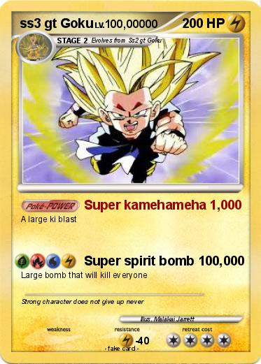 Pokemon ss3 gt Goku