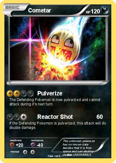 Pokemon Cometar
