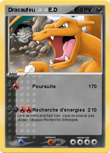 Pokemon Dracaufeu         E.D           4  