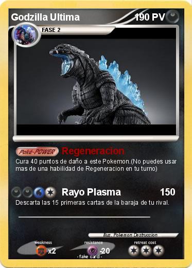 Pokemon Godzilla Ultima