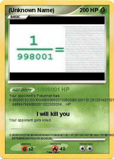 Pokemon (Unknown Name)