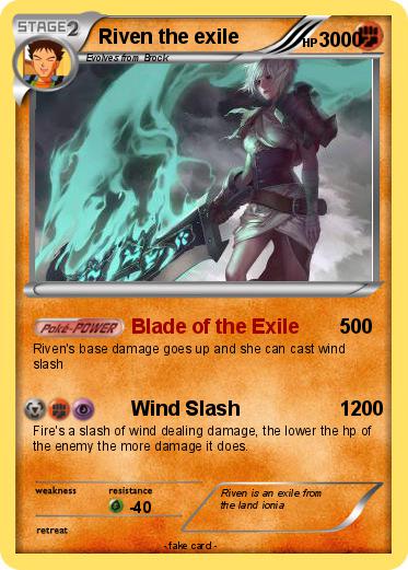 Pokemon Riven the exile