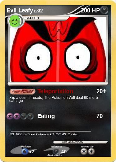 Pokemon Evil Leafy