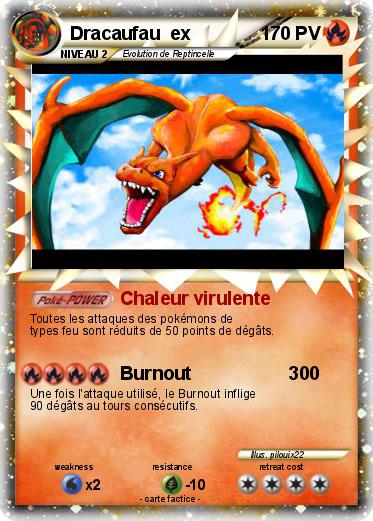 Pokemon Dracaufau  ex