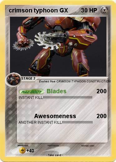 Pokemon crimson typhoon GX