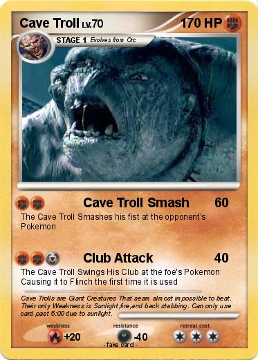 Pokemon Cave Troll