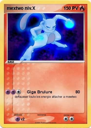 Pokemon mextwo niv.X